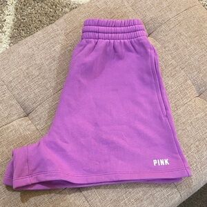 PINK Victoria's Secret Lavender Shorts